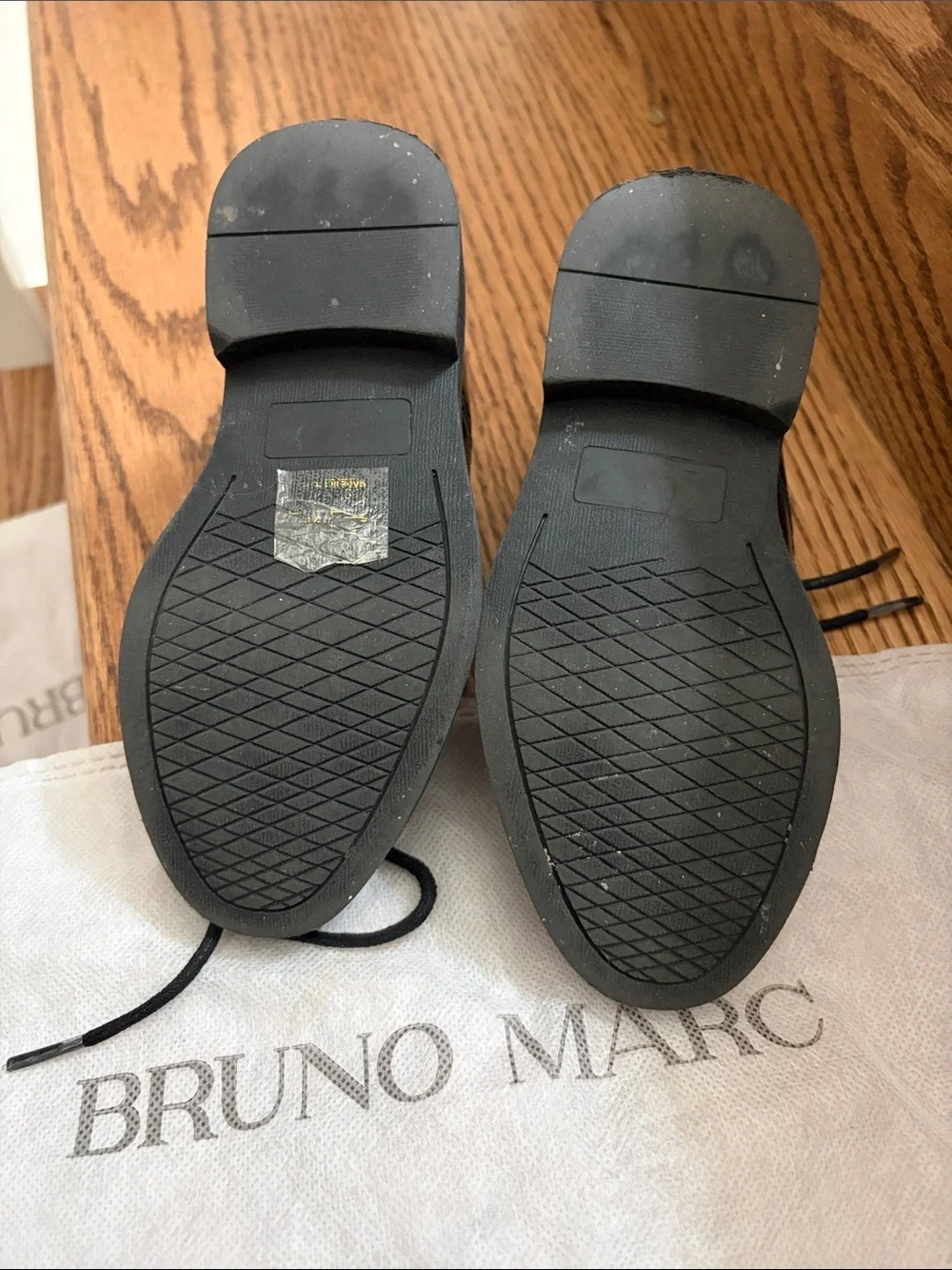 Bruno Marc Boys' Black Patent Dress Shoes